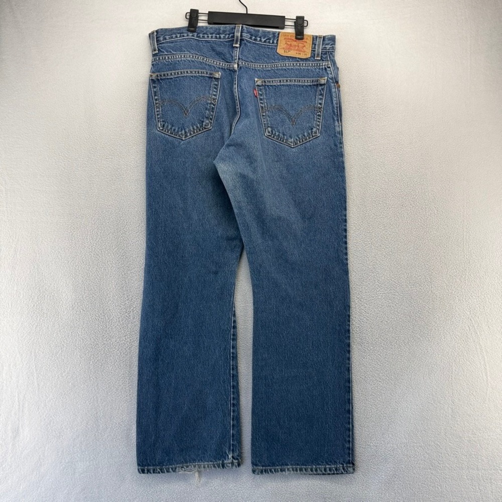 Vintage Levis Jeans Mens 36x30 Blue 517 Bootcut Cowboy Work Western Rodeo y2k